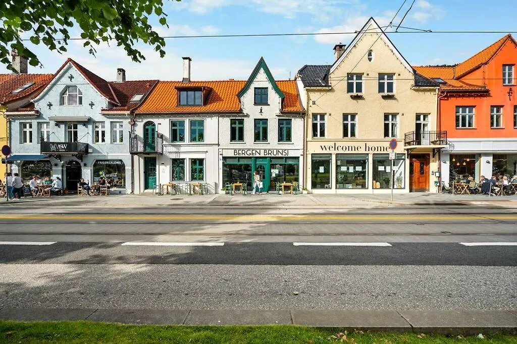 아파트 Stylish Place In The Heart Of 베르겐
